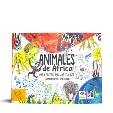 Animales de Africa: para Pintar, Dibujar y Jugar.