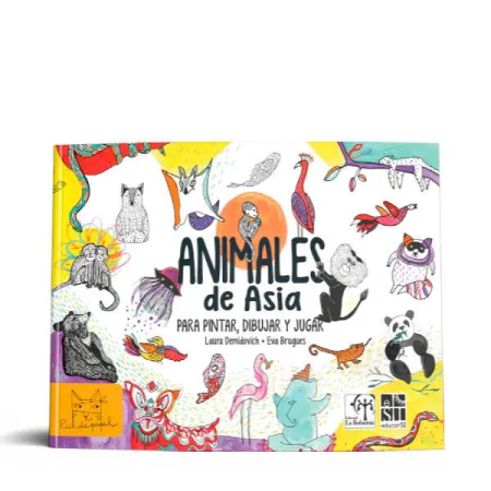 Animales de Asia: para Pintar, Dibujar y Jugar