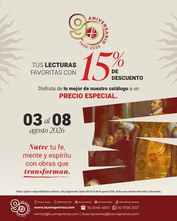 ¡Celebramos 90 años contigo!