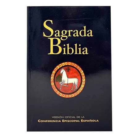 Sagrada Biblia [Version Oficial de la Conferencia Episcopal Española, Rustica, Tamaño Popular, 19 X 13 Cm]